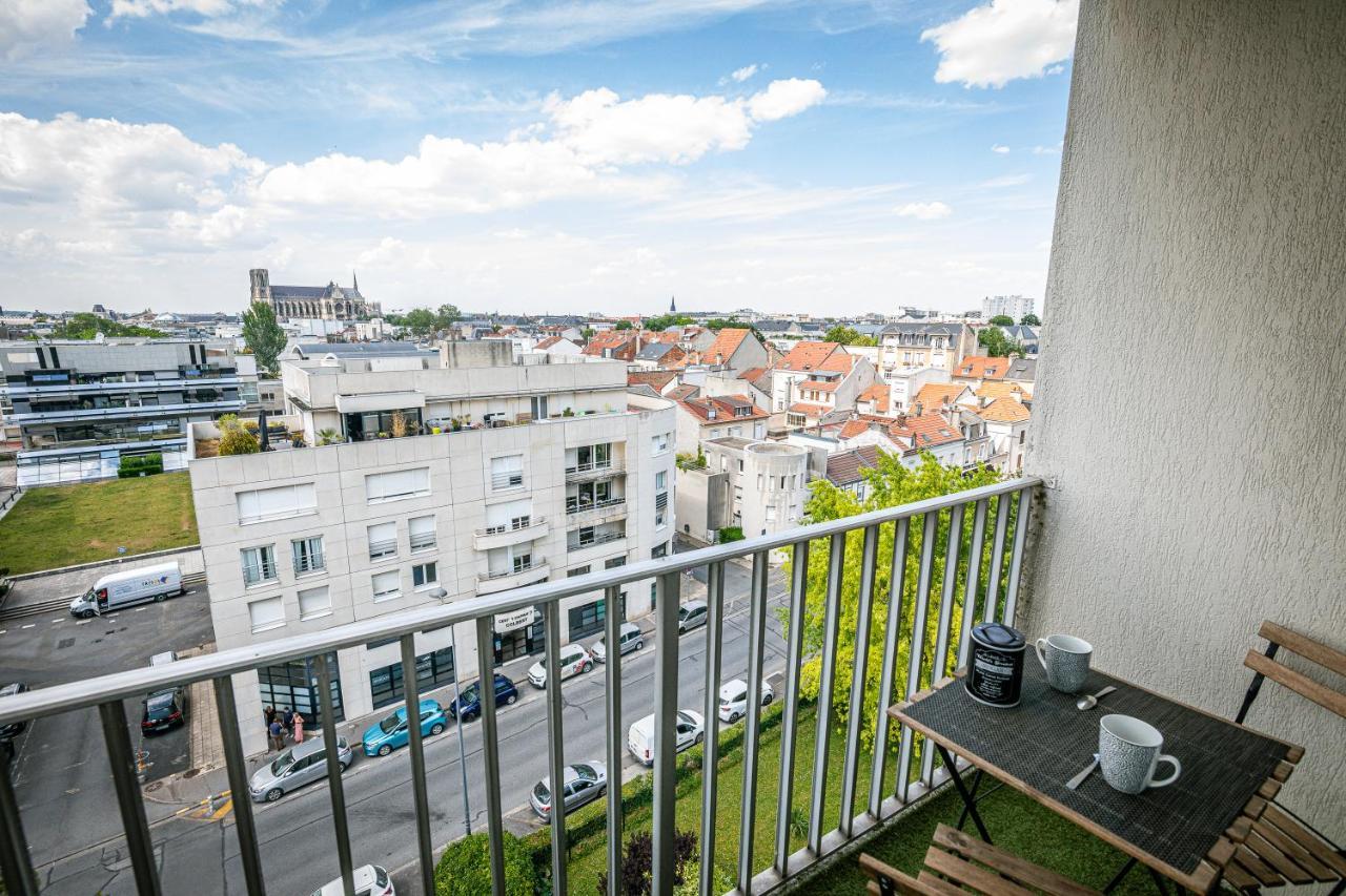 Le Septieme - Vue Cathedrale - Saint Remi Daire Reims Dış mekan fotoğraf